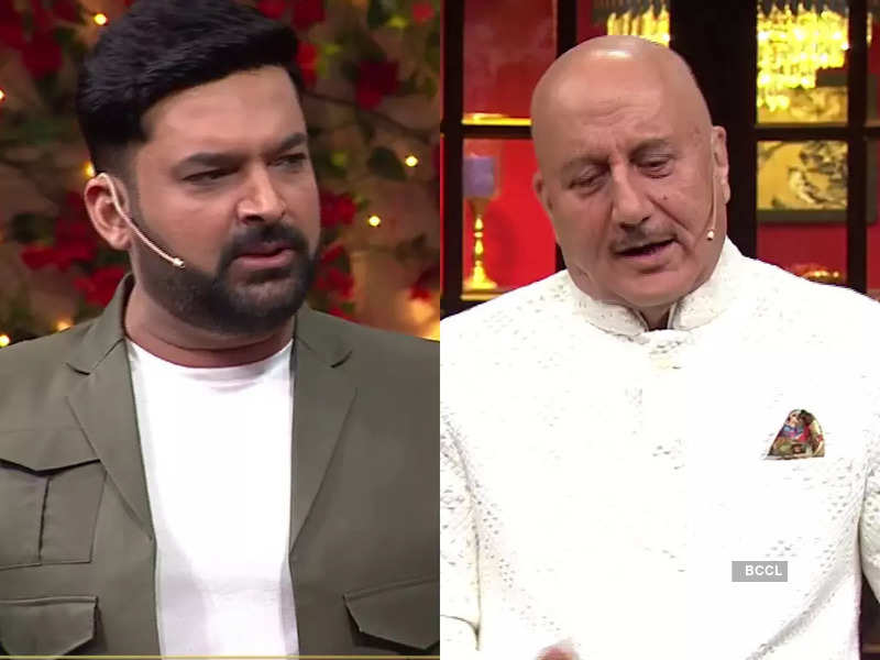 Kapil Sharma asks Anupam Kher if Salman Khan and Shah Rukh Khan were talking about him to replace them as action heroes in ‘Pathaan’