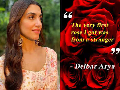 Delbar: I got my first rose from a stranger