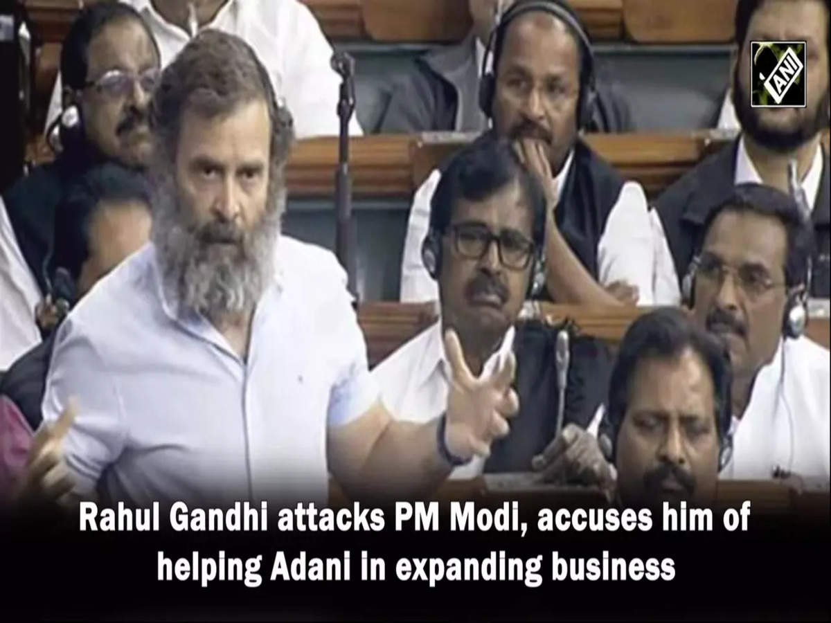 Rahul: Adani's wealth grew massively in Modi's tenure