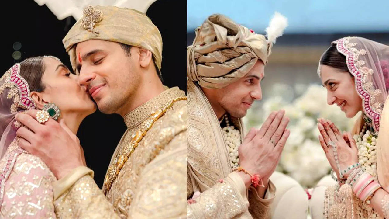 Kiara Advani and Sidharth Malhotra get hitched; first pictures of newlyweds  are out! | Hindi Movie News - Bollywood - Times of India