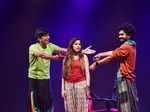 Niranjan Pednekar with Amruta Deshmukh and Suyash Zunjurke