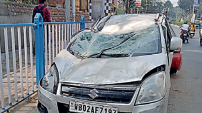 18-year-old dies in Sector V car crash, 3 others injured in Kolkata
