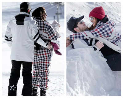 Nick Jonas shares precious moments from his latest vacation in Aspen with wife Priyanka Chopra and daughter Malti - See photos