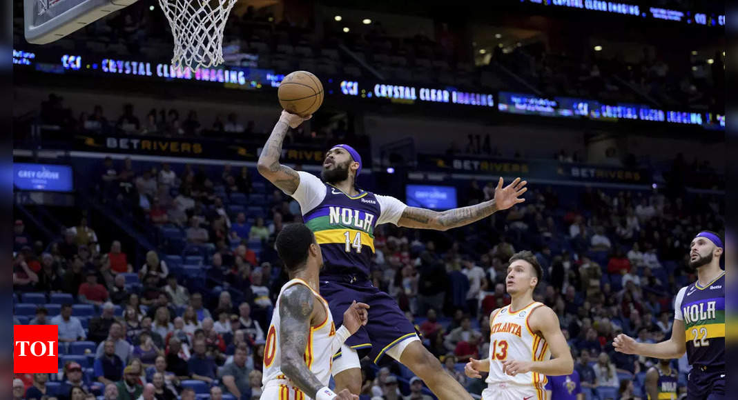 NBA: Brandon Ingram helps New Orleans Pelicans beat Atlanta Hawks 116-107 | More sports News – Times of India