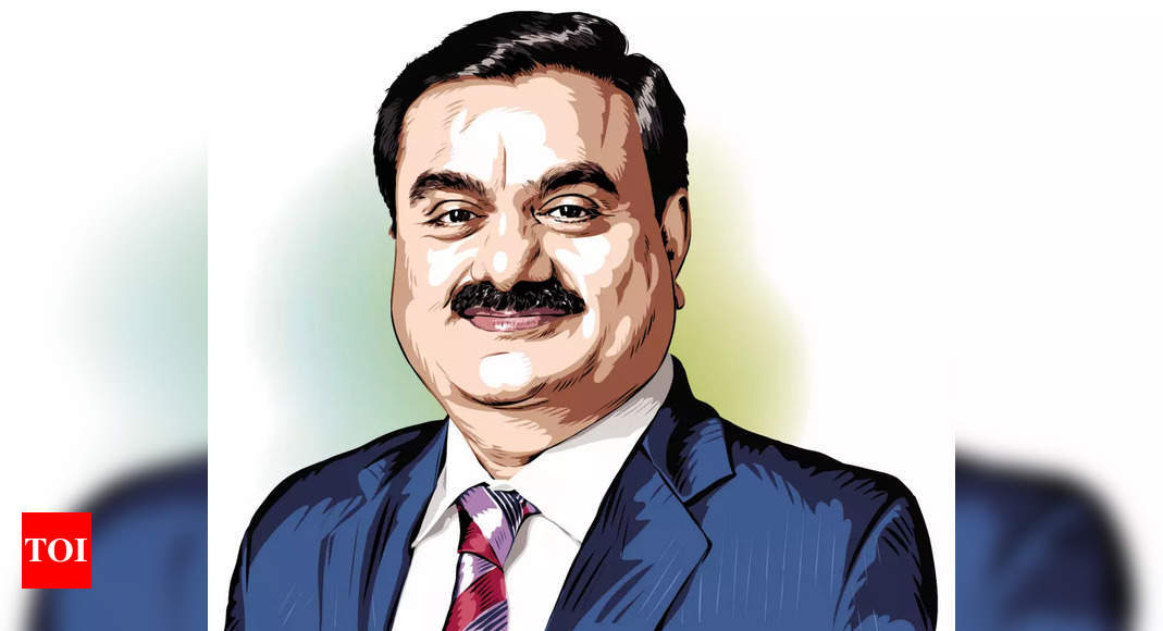 Adani: Adani group shares extend gain as traders await earnings reports – Times of India