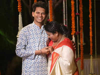 Nikhil Bane dating Sneha Shidam? Their viral pic from Vanita Kharat's wedding sparks rumours