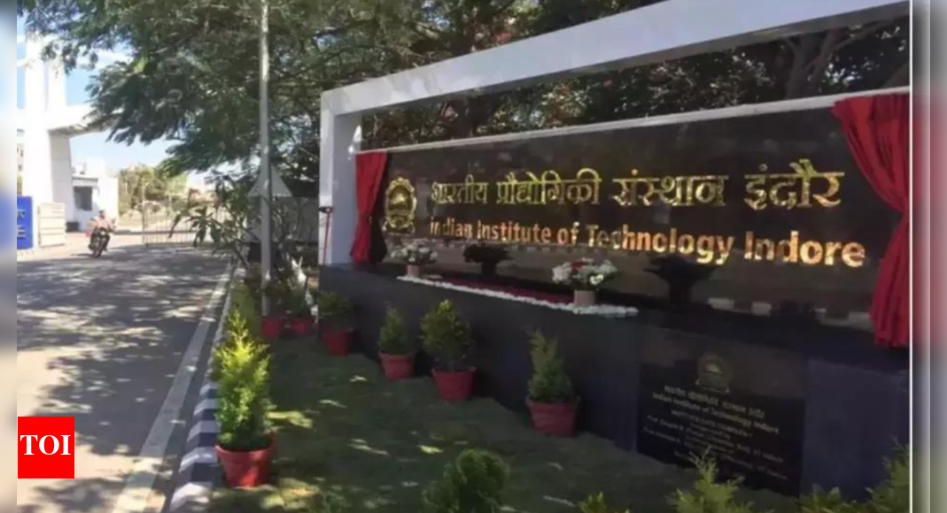 Iiti To Extend Tech Support To Industries Indore News Times of India