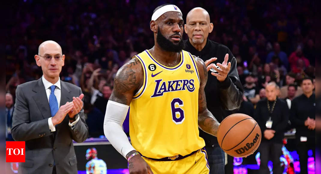 NBA: LeBron James vows to keep playing after ‘surreal’ scoring record | More sports News – Times of India