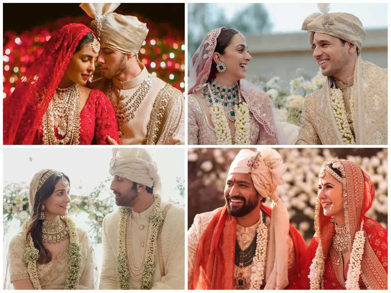 Same clothes, same pose, similar malas and same photos: The indistinguishable wedding fashion of Bollywood