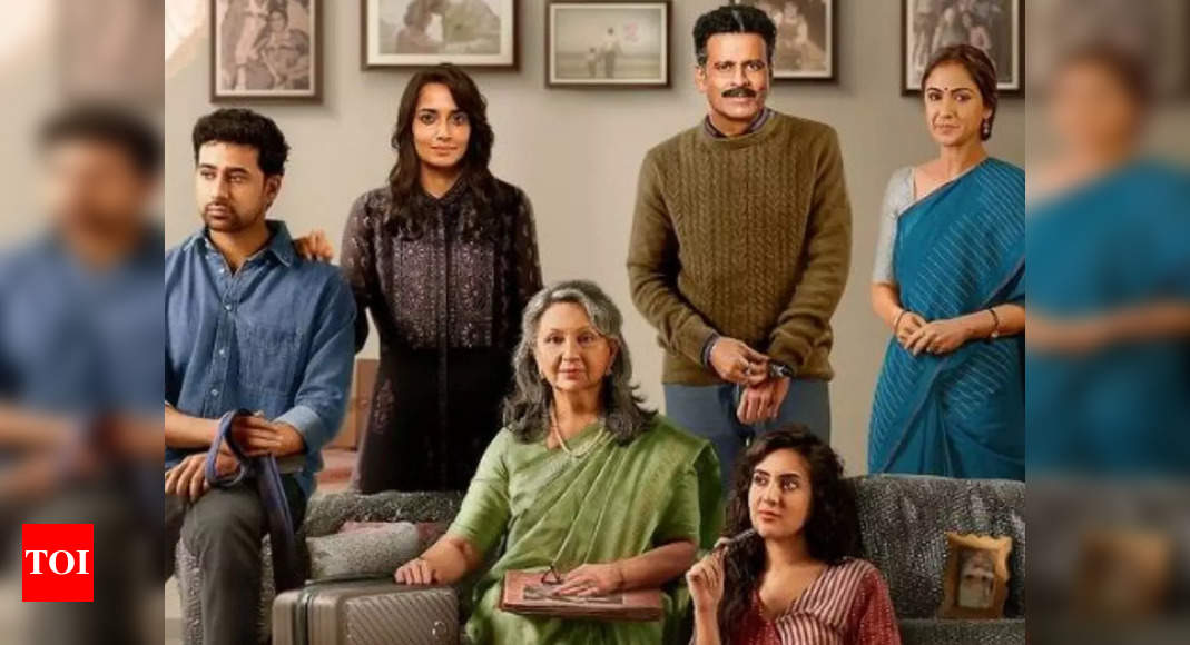 Manoj Bajpayee, Sharmila Tagore’s film ‘Gumohar’ to release on THIS date; first look revealed! – Times of India