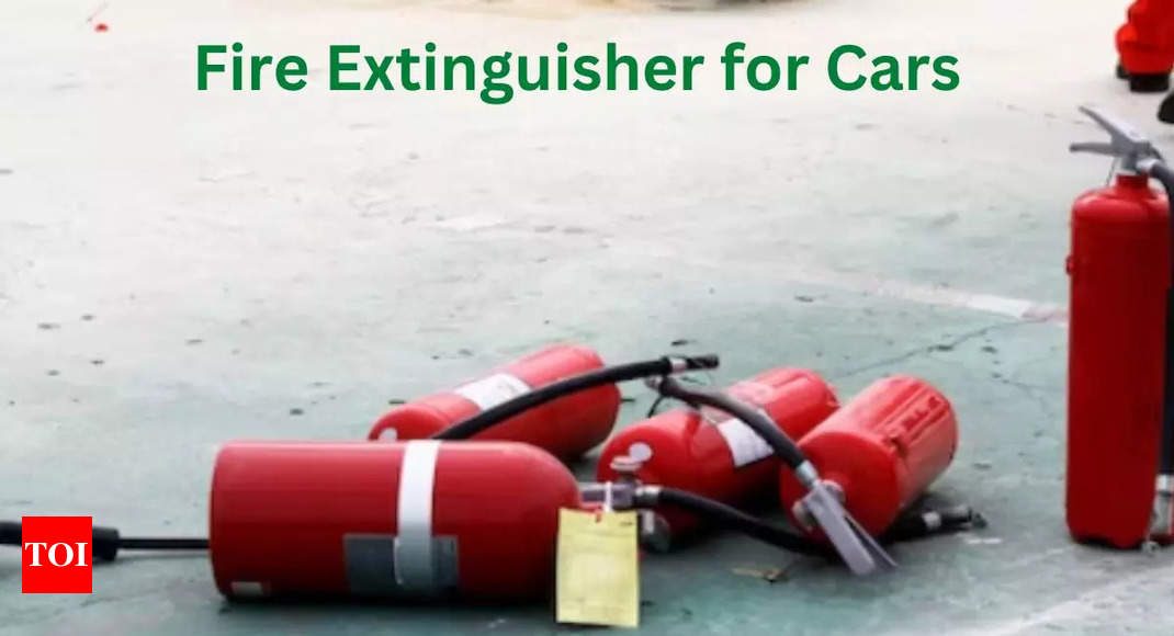 Fire Extinguisher For Cars To Keep You Safe All The Time - Times of India  (February, 2024)