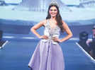 Beauty queens sizzle on the ramp of the Leather Fashion Show at the ITC Grand Chola in Chennai
