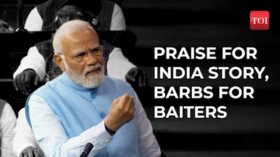 PM Modi attacks UPA for 'lost decade', praises 'new India'