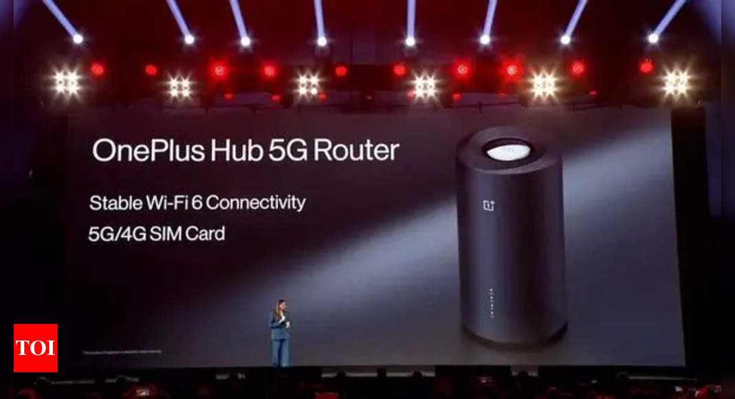 Oneplus: OnePlus Hub 5G Router is official: All you need to know – Times of India