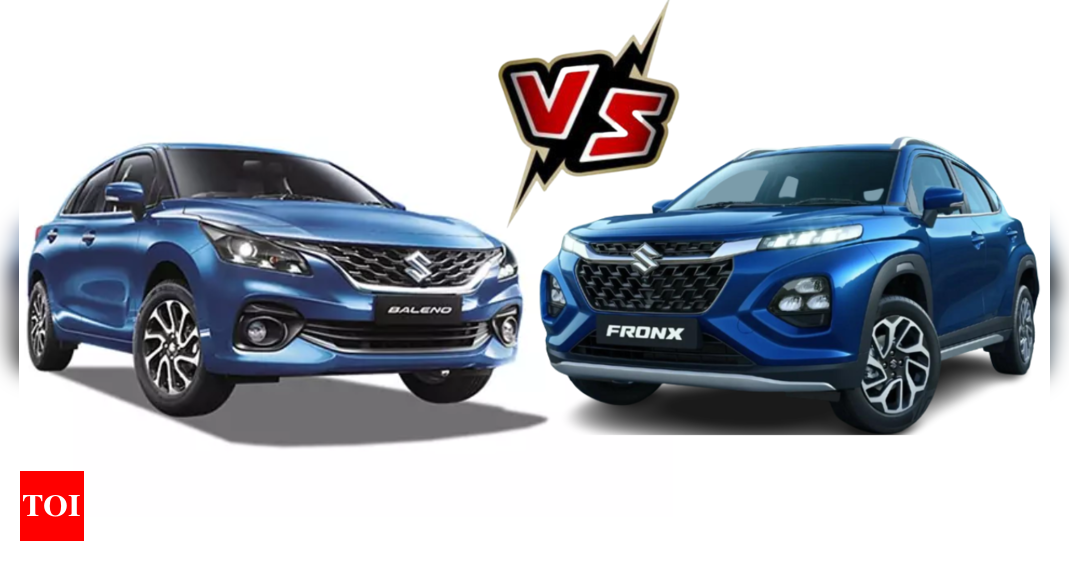 Fronx: Maruti Suzuki Fronx vs Baleno: Features, engine and ...