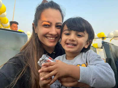 "Don't grow up so quickly": Anita Hassanadani's sweet birthday note for son Aarav on his second birthday