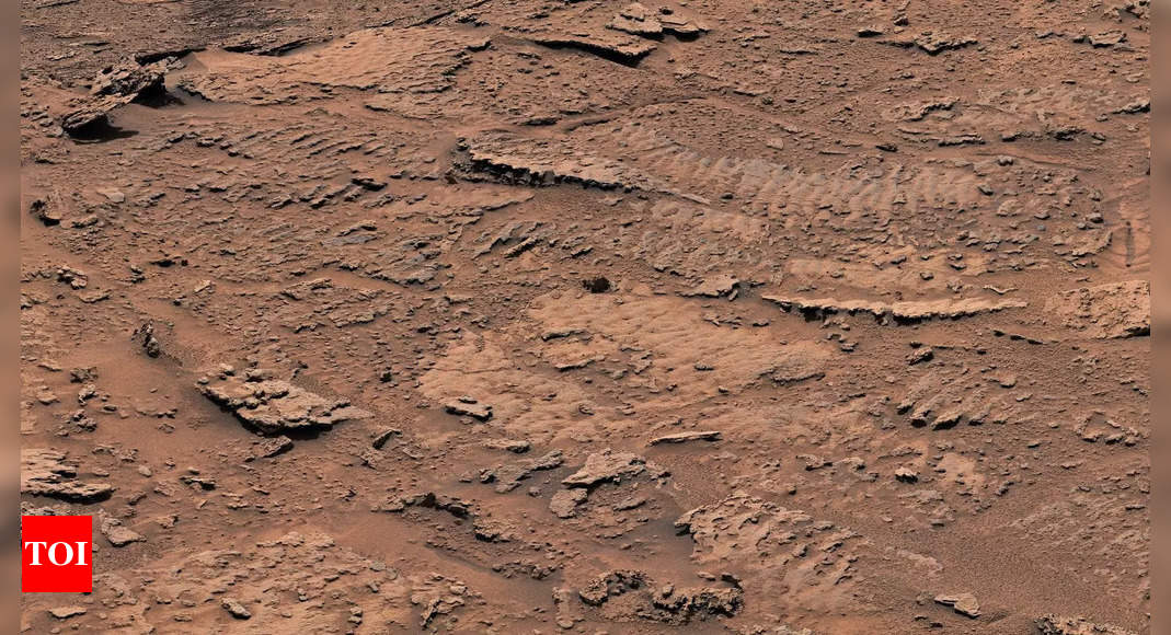 Le rover martien découvre des roches ondulées causées par les vagues (Nasa)