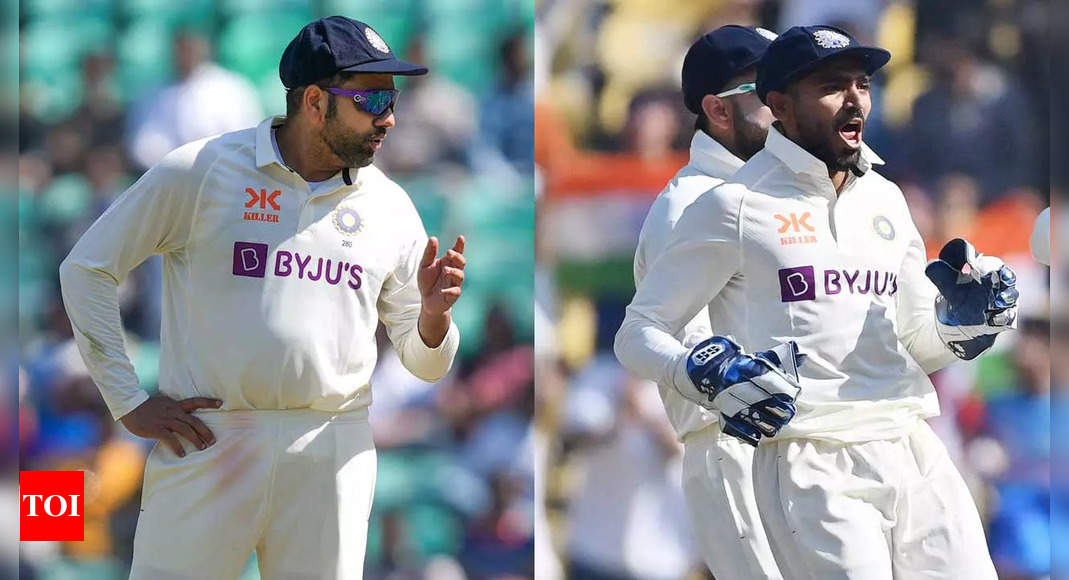 KS Bharat Debut: How debutant KS Bharat won Rohit Sharma’s confidence in the dying seconds of DRS appeal | Cricket News – Times of India