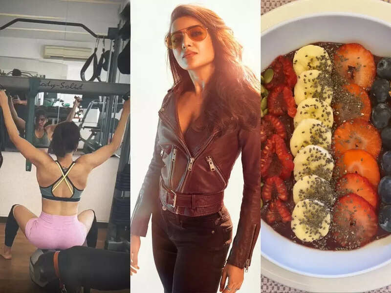 Samantha Ruth Prabhu shares glimpse of her nutritious auto-immune diet and workout session, watch