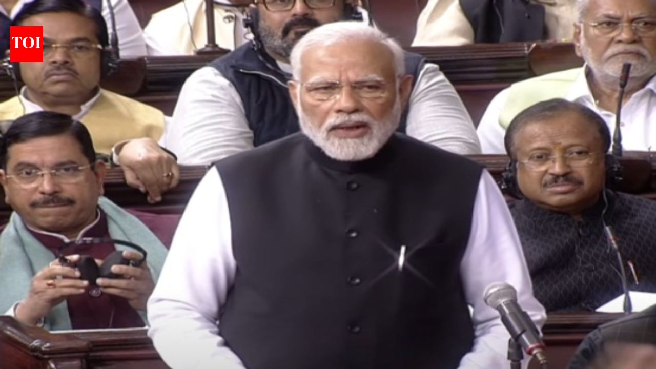 PM Modi's speech in Rajya Sabha: Key quotes | India News - The Times of ...