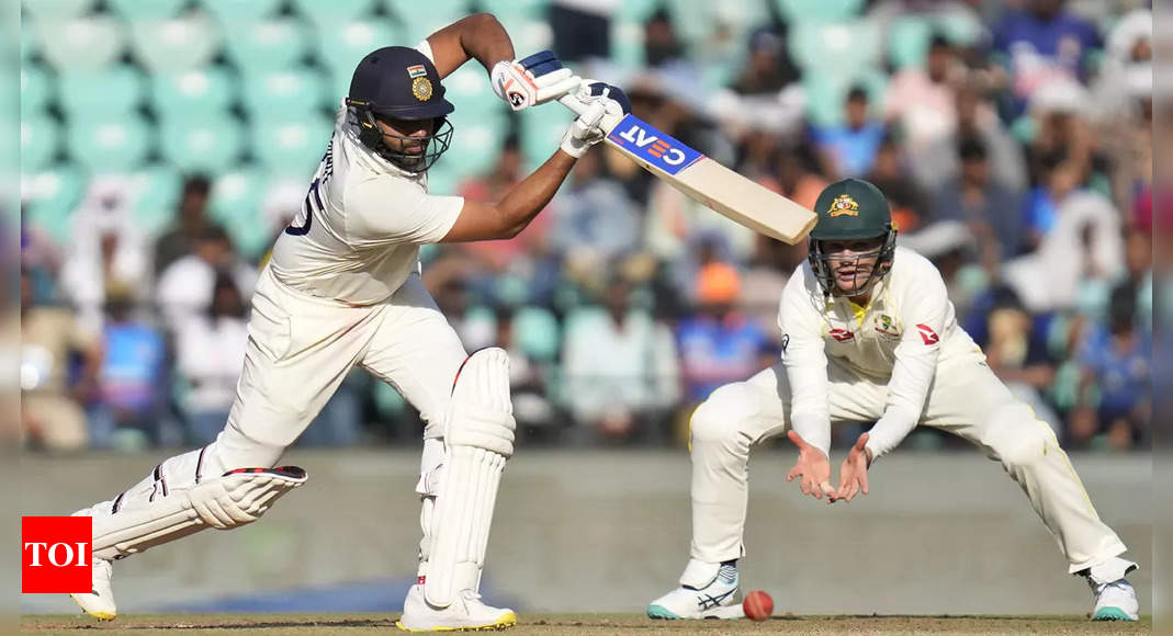 India vs Australia, 1st Test Highlights: Ravindra Jadeja, Rohit Sharma shine as India dominate Australia on Day 1 | Cricket News – Times of India