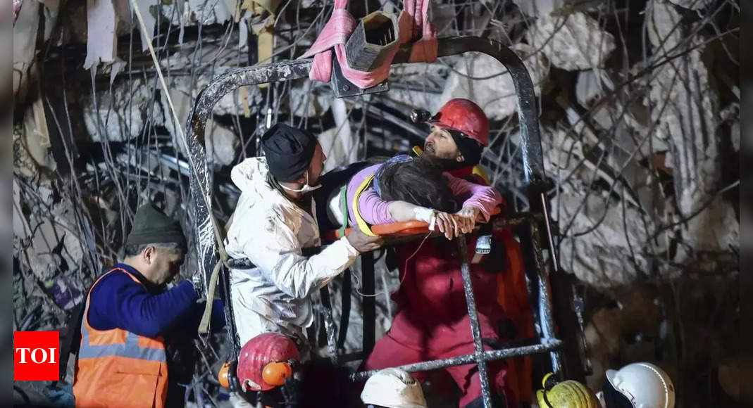 Rescuers push to find survivors of ‘disaster of the century’ – Times of India
