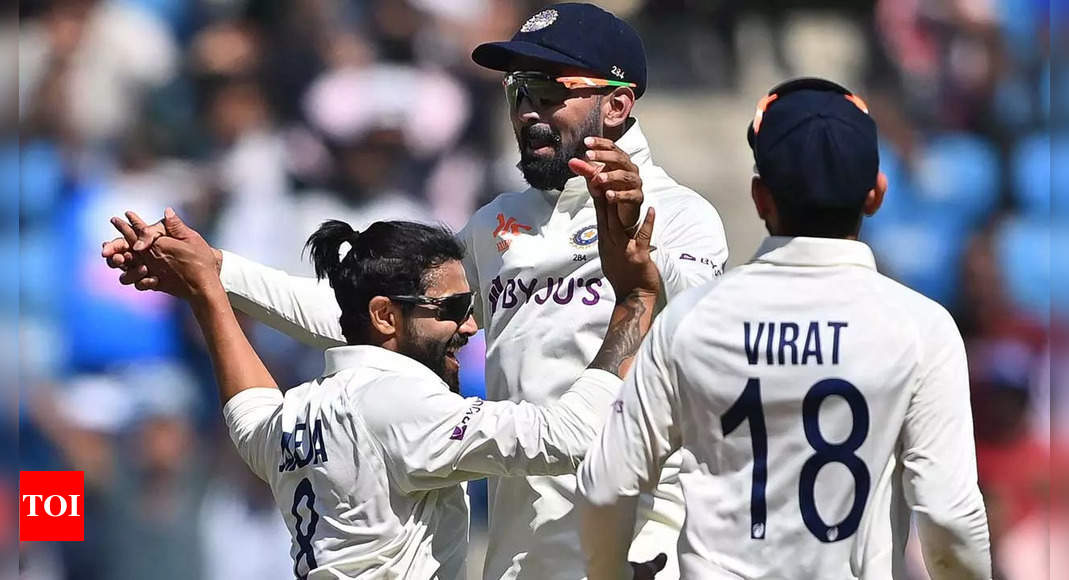 Ravindra Jadeja applied pain-relief cream on finger, Team India tells match referee: Report | Cricket News – Times of India