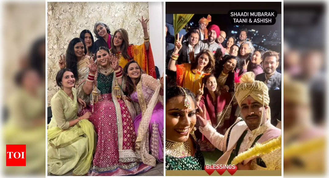 Chak De India! actress Tanya Abrol gets hitched to boyfriend Aashish Verma! See pics – Times of India