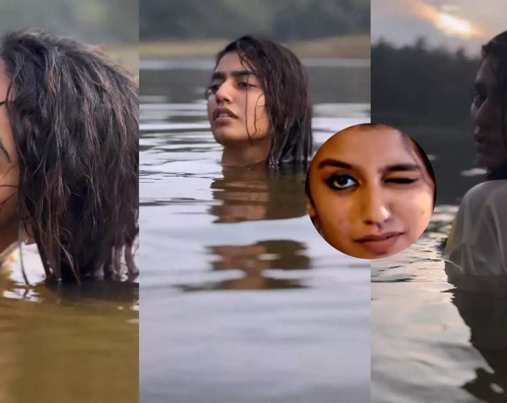 
'Wink Girl' Priya Prakash Varrier's LATEST video taking a dip in water has sent the internet into tizzy
