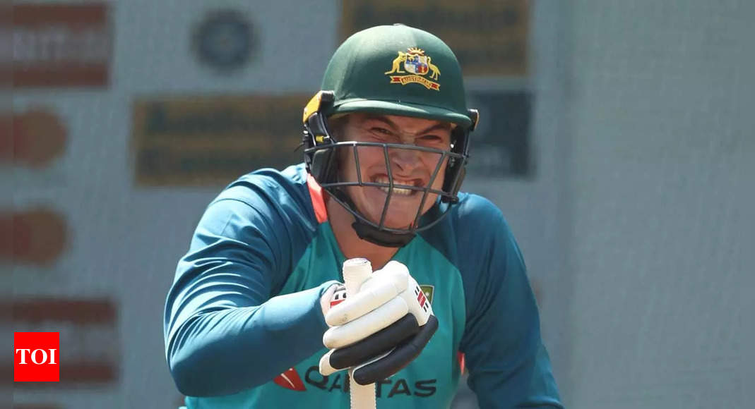 India Vs Australia: 1st Test: Australia batter Matthew Renshaw hurts knee, taken for scans | Cricket News – Times of India