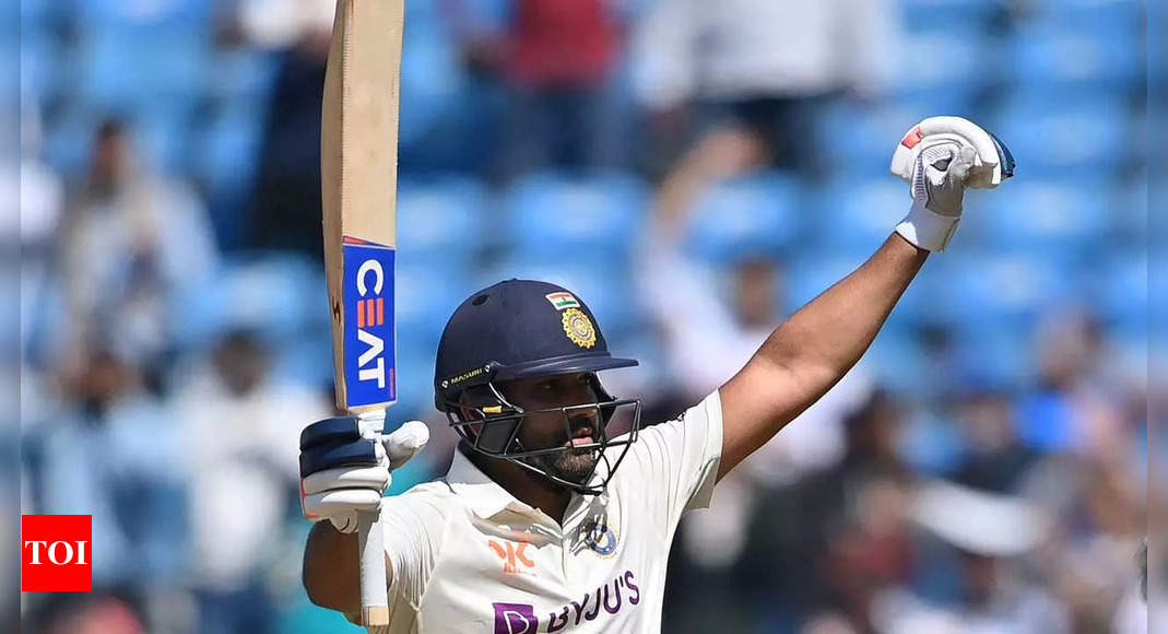 India Vs Australia: 1st Test: Rohit Sharma stamps his class with 9th Test hundred | Cricket News – Times of India