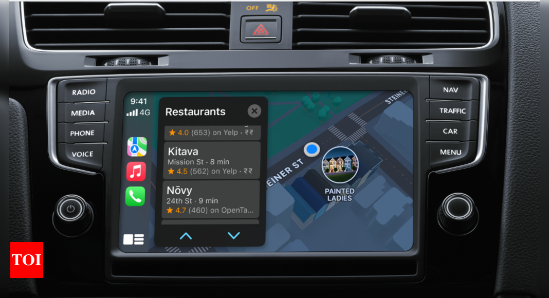 Carplay: Apple CarPlay comes to Uber driver app: How will it work – Times of India