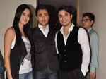 Kat, Imran, Ali on the sets of 'X Factor'