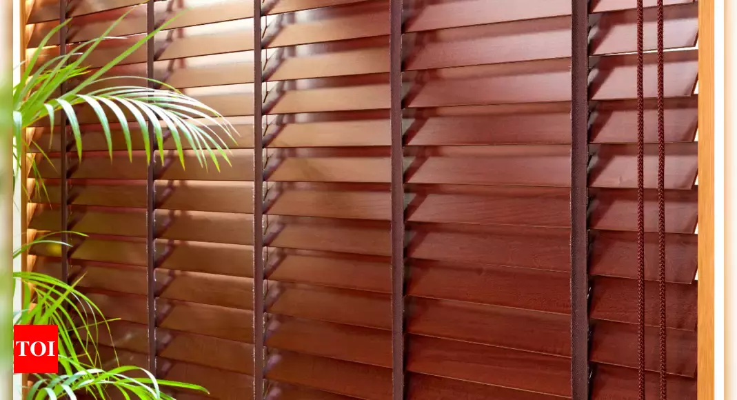 Functional and Stylish Window Blinds for Living Rooms - Times of India ...