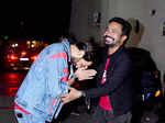 Riteish Deshmukh and Genelia D'Souza celebrate the success of Ved