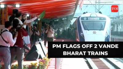 Mumbai Vande Bharat Train: PM Modi Flags Off Vande Bharat Express ...