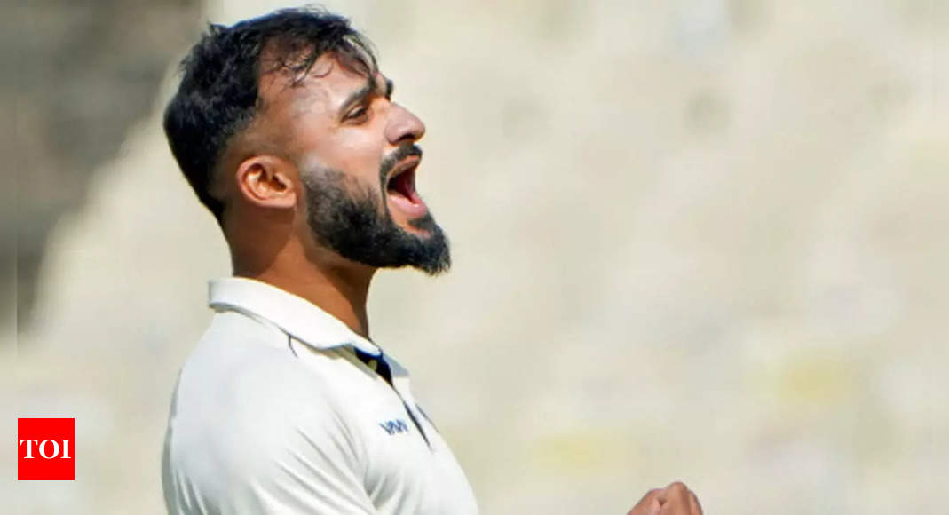 Ranji Trophy: Paceman Akash Deep’s five-wicket haul puts Bengal on top against MP | Cricket News – Times of India