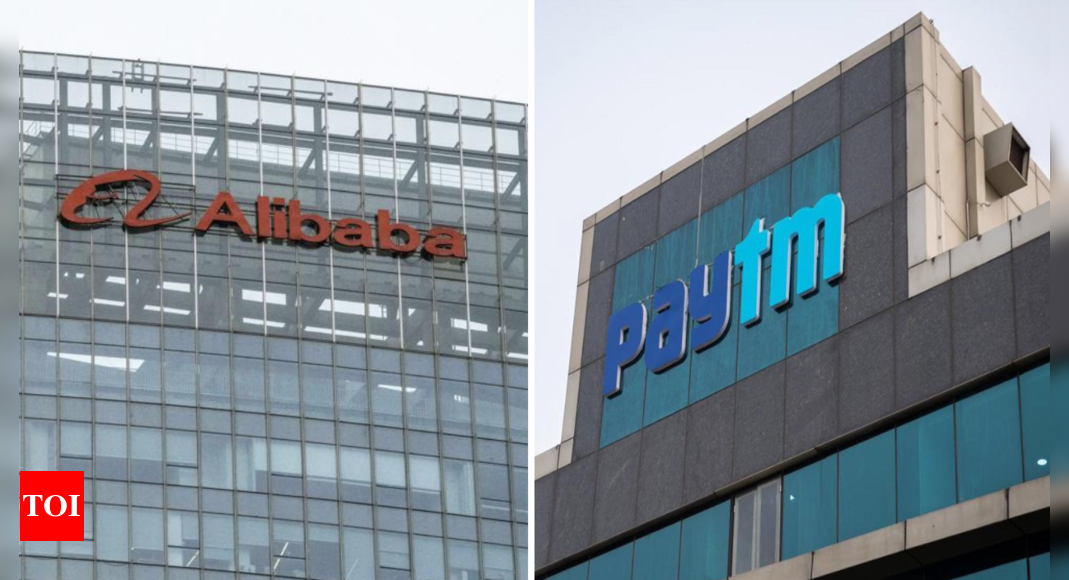 Paytm: Alibaba exits India’s Paytm, selling shares for $167 million – Times of India