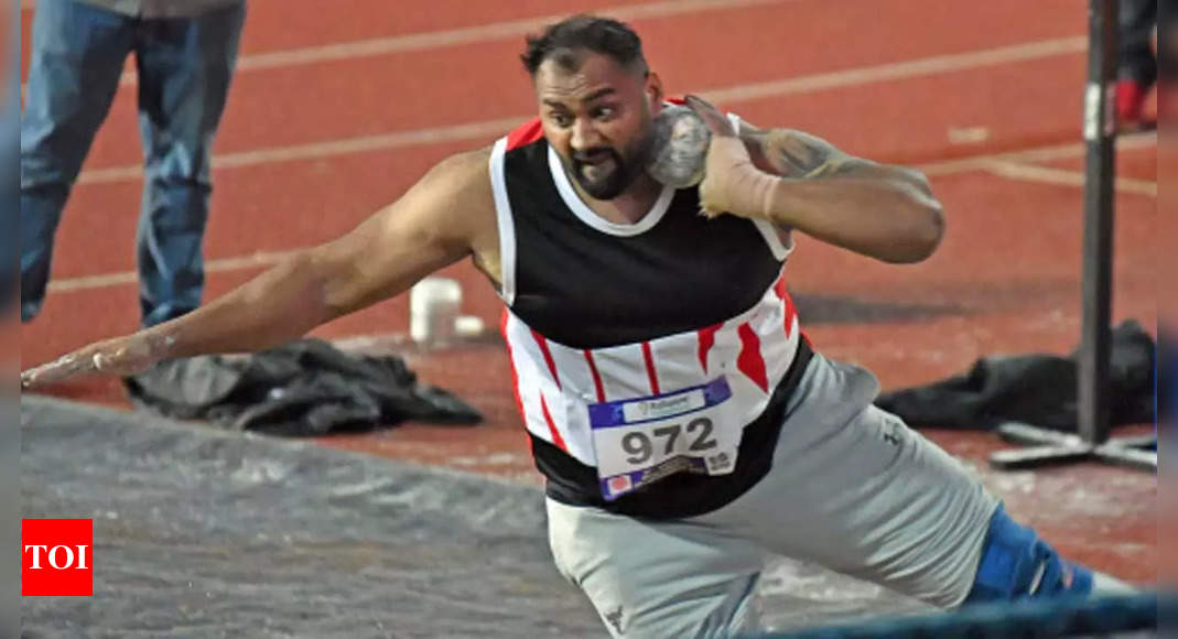Shot putter Tajinderpal Singh Toor wins gold at Asian Indoor Athletics Championships | More sports News – Times of India