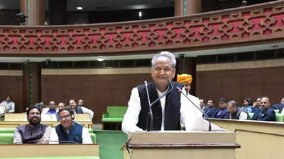 Gehlot’s gaffe: Rajasthan CM reads out old Budget excerpts, sparks bedlam