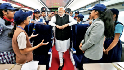 Vande Bharat Express reflects scale, speed of nation's growth: PM Narendra Modi in Mumbai