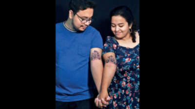Pre-Valentine's Day rush of couples to get inked in Kolkata