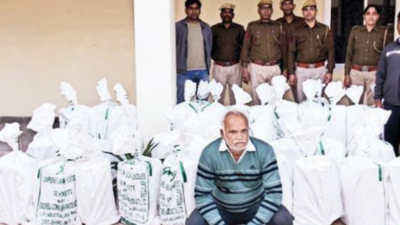 57-year-old held with explosives in Dausa