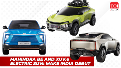 Mahindra ‘Born Electric’ BE And XUV.e9 SUVs Make India Debut ...