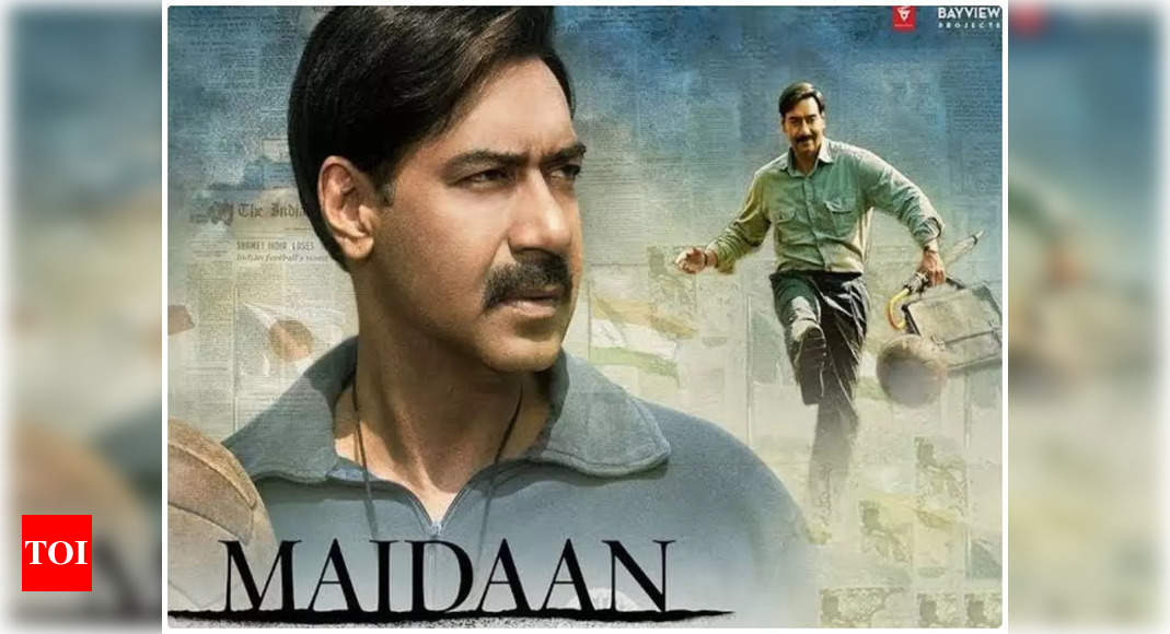 After multiple delays, Ajay Devgn’s ‘Maidaan’ gets new June release date – Times of India