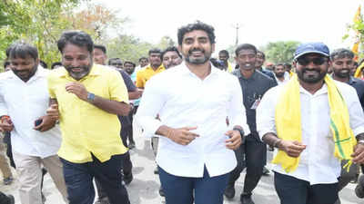 Nara Lokesh's padayatra fails to draw crowd in father's home turf in Chittoor district