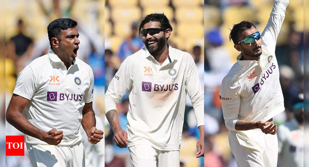 Ravichandran Ashwin: India vs Australia: Spin trio’s home rule continues | Cricket News – Times of India