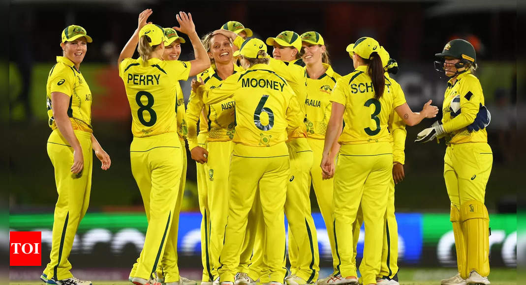 ICC Women’s T20 World Cup: Australia thrash New Zealand by 97 runs | Cricket News – Times of India
