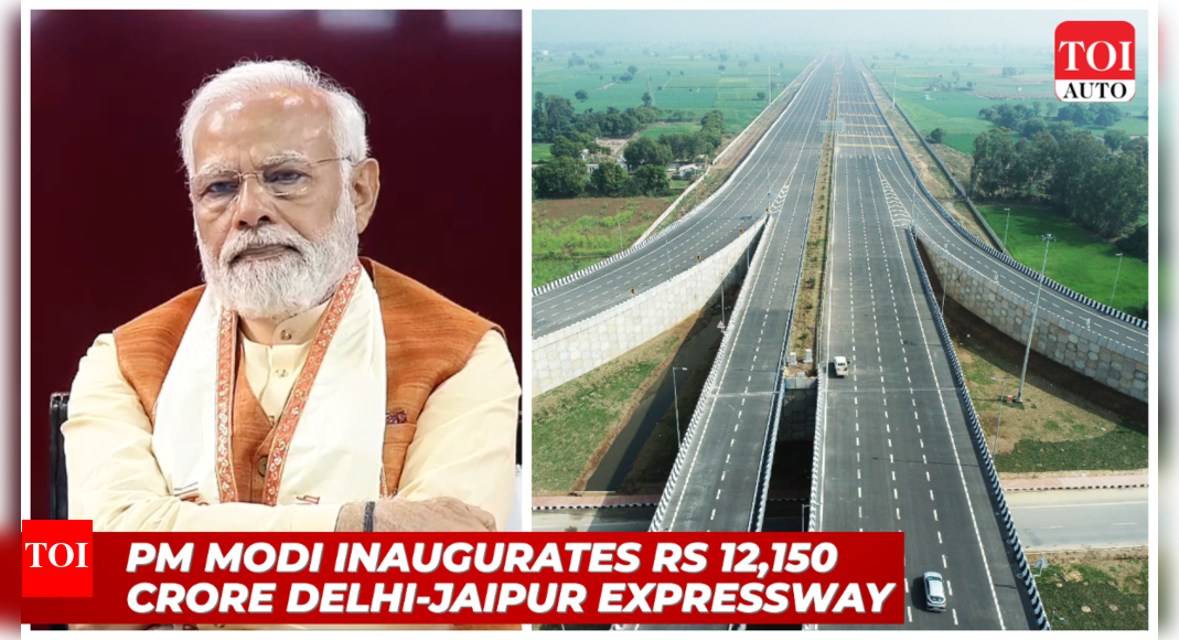 PM Modi inaugurates DelhiJaipur Expressway Car speed limit, toll price, route, distance, and
