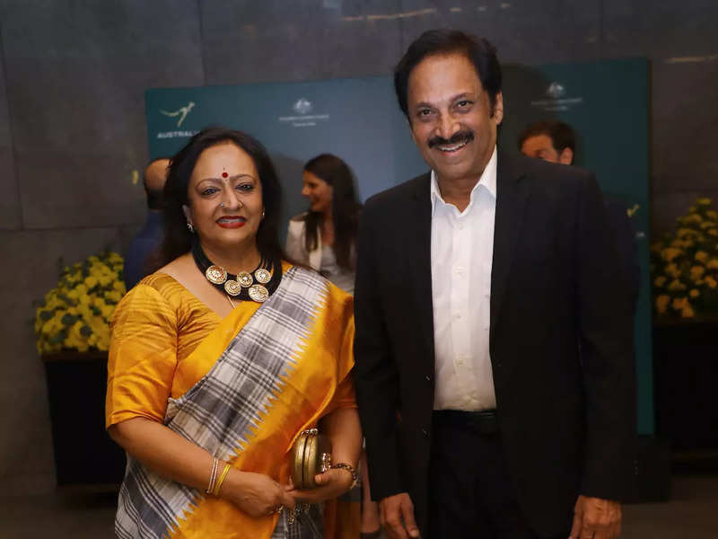 Lakshmi and Ravichander attended the Australia Day Celebrations at One ...